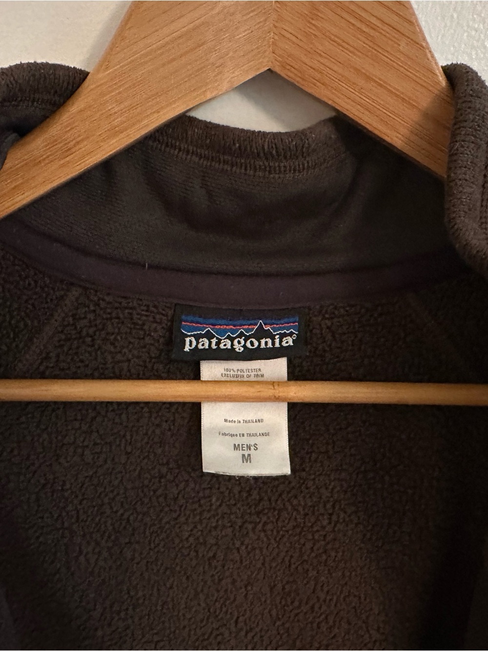 Patagonia brown Hooded Fleece Jacket - Picture 12 of 13